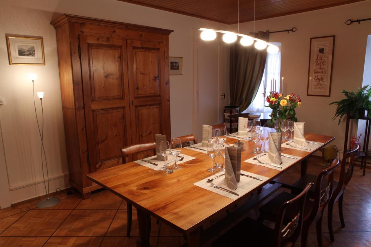 Auberge Communale De La Couronne Yvorne ภายนอก รูปภาพ
